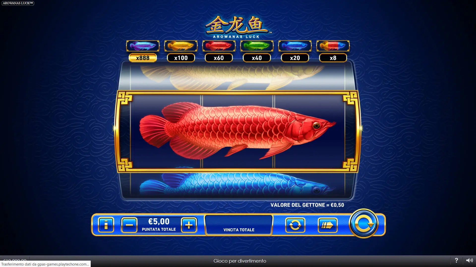 arowana lucky слот играть