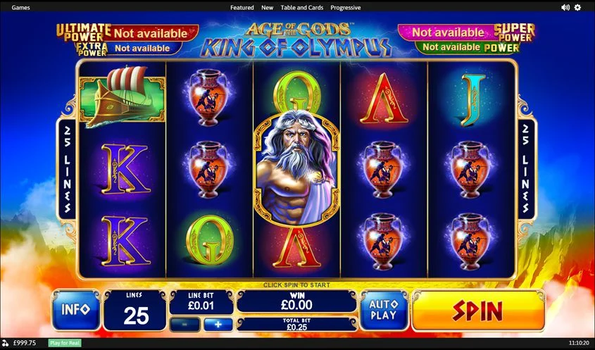 slot online gratis Age Of The Gods King Of Olympus