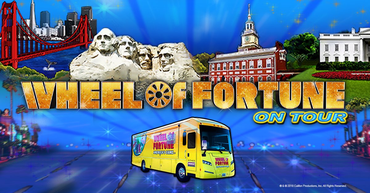 slot machine wheel of fortune on tour